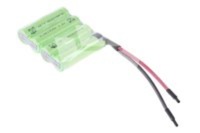 Mexcel Akkupack 4,8V/1500mAh F1x4 133490 + Silikonkabel 0,5 qmm / 20cm