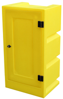 Small Storage Cabinet Lockable 2 Shelves 30Ltr