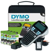Dymo LabelManager 420P Kitcase Handheld Label Printer ABC Keyboard Black/Silver