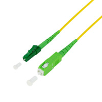 LWL Simplex Patchkabel, OS2, SM G.657.A2, SC/APC-LC/APC, 1 m, LogiLink® [FPSLS01]