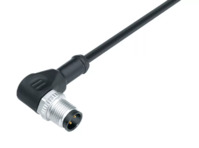 Sensor-Aktor Kabel, M12-Kabelstecker, abgewinkelt auf offenes Ende, 12-polig, 2