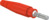 6 mm Stecker, Crimpanschluss, 16 mm², rot, 15.0002-22