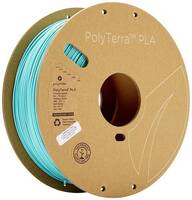 Polymaker 70844 PolyTerra PLA 3D nyomtatószál PLA műanyag alacsonyabb műanyag tartalom 1.75 mm 1000 g Világoskék 1 db