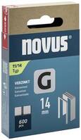 Novus Tools 042-0799 Laposhuzal kapcsok 11-es típus 600 db Méret (H x Sz x Ma) 14 x 10.6 x 14 mm