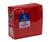 ValueX Napkins 2 Ply 330x330mm Red (Pack 100)