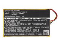Battery 16.10Wh Li-Pol 3.7V 4350mAh Black for Fuhu Tablet 16.10Wh Li-Pol 3.7V 4350mAh Black for Fuhu Tablet DMTAB IN08A, Nabi DreamTab HD8 Tablet Spare Parts
