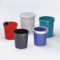 Plastic waste paper bin