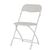 Zown Alex-K Side Chairs in White - Powder Coated Steel & Foldable - Pack of 8