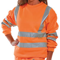 BEESWIFT HI VIS SWEATSHIRT ORG M