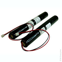 Batterie(s) Batterie eclairage secours 4x SC HT 4S1P ST4 4.8V 1600mAh XHP-2