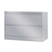 Steel side filing cabinet unit