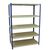 Boltless steel shelving with MDF shelves - 265kg