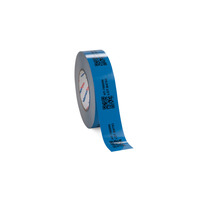 Rohr-/Lagerkennzeichnungsetiketten Helatag für Thermotransferbedruckung TAG108TD1 Typ 1213 blau 40mm 1 Rolle=50m