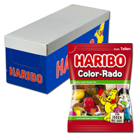 Haribo Color-Rado, Lakritz, Konfekt, 17 Beutel je 175g