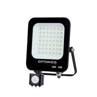 Optonica LED reflektor 30W SMD mozgásérzékelős meleg hehér (5779)