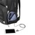 Targus DrifterTrek Laptop Backpack with USB Power Pass-Thru 15,6" Black