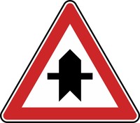Verkehrszeichen VZ 301 Vorfahrt, SL 630, Alform, RA 1