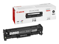 Canon All-in-One Cartridges Tonerpatrone 718 BK, schwarz