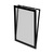 Système de cadre "Feko-Eco" pour vitrine, profilé 17 mm | noir UE : par 10