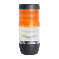 127396 Stex24 Signalsäule weiß-gelb, 70mm, 24V AC/DC, LED-Blinklicht SS70-OB2/24 119