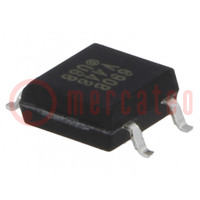 Opto-coupler; SMD; Ch: 1; OUT: transistor; Uisol: 3,75kV; Uce: 70V