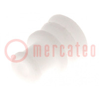 Accessories: gasket for wire; JPT,MCP 2.8; white; Øcable: 2.2÷3mm