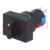 Switch: rotary; Pos: 3; 3A/220VAC; 2A/24VDC; -20÷55°C; 50mΩ; Ø16mm