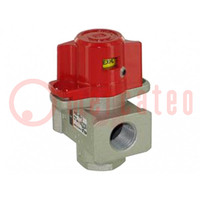 Shutoff valve; Working press: 15bar; Thread: G 1/2"; A: 107mm