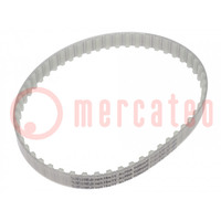 Timing belt; T10; W: 16mm; H: 4.5mm; Lw: 530mm; Tooth height: 2.5mm