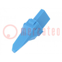 Accessori: clip di bloccaggio; ML-XT; maschio; PIN: 3; azzurro
