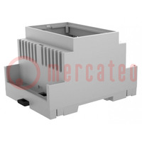 Enclosure: for DIN rail mounting; Y: 90mm; X: 71.2mm; Z: 53mm; PPO