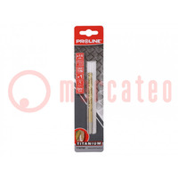 Drill bit; for metal; Ø: 7.5mm; Features: grind blade; blister
