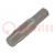 Screwdriver bit; spline (12-angles); XZN M8; Overall len: 35mm