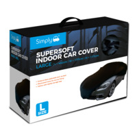 'L' SUPERSOFT INDOOR CAR COVER BLACK