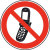 Foto-Handy benutzen verboten Verbotsschild - Verbotszeichen selbstkl. Folie , Größe 20cm
