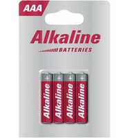 VARTA Alkaline Batteries AAA 4er Blister 1st price