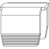 Produktbild zu MACO tartozék szárnyperemrúdzár Euronut (94035)