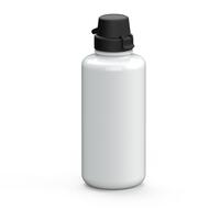 Artikelbild Trinkflasche "School", 1,0 l, weiß/schwarz