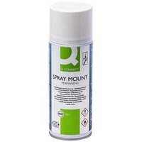 Sprühkleber 400ml permanent transparent Q-CONNECT KF11026