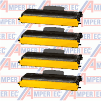 4 Ampertec Toner XL kompatibel mit Brother TN-2120 schwarz