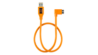 Tether Tools CU61RT02-ORG USB Kabel 0,5 m USB 3.2 Gen 1 (3.1 Gen 1) USB A Micro-USB B Orange