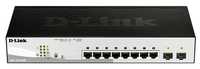 D-Link DGS-1210-08P Managed L2 Gigabit Ethernet (10/100/1000) Power over Ethernet (PoE) Schwarz