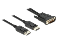 DeLOCK 83507 video kabel adapter 2 m DMS Zwart