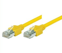 Tecline S/UTP Cat5e, 0.3m Netzwerkkabel Gelb 0,3 m S/UTP (STP)