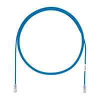 Panduit Cat6a, 7ft networking cable Blue 2.1 m U/UTP (UTP)