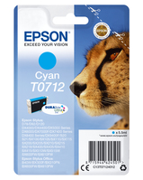Epson Cheetah T0712 tintapatron 1 dB Eredeti Cián