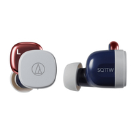 Audio-Technica ATH-SQ1TW Auriculares Inalámbrico Dentro de oído Llamadas/Música Bluetooth Negro, Rojo, Blanco