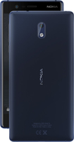 Nokia 3 12,7 cm (5") Dual-SIM Android 7.0 4G Mikro-USB 2 GB 16 GB 2630 mAh Blau