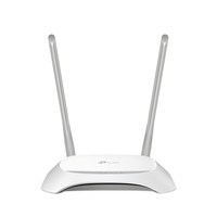 TP-Link TL-WR850N router bezprzewodowy Fast Ethernet Jedna częstotliwości (2,4 GHz) Szary, Biały