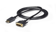 StarTech.com DP2DVI2MM6 video átalakító kábel 1,8 M DisplayPort DVI-D Fekete